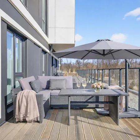 Bright & Cozy Apartment, Terrace, Free Parking Apartmán Tallinn